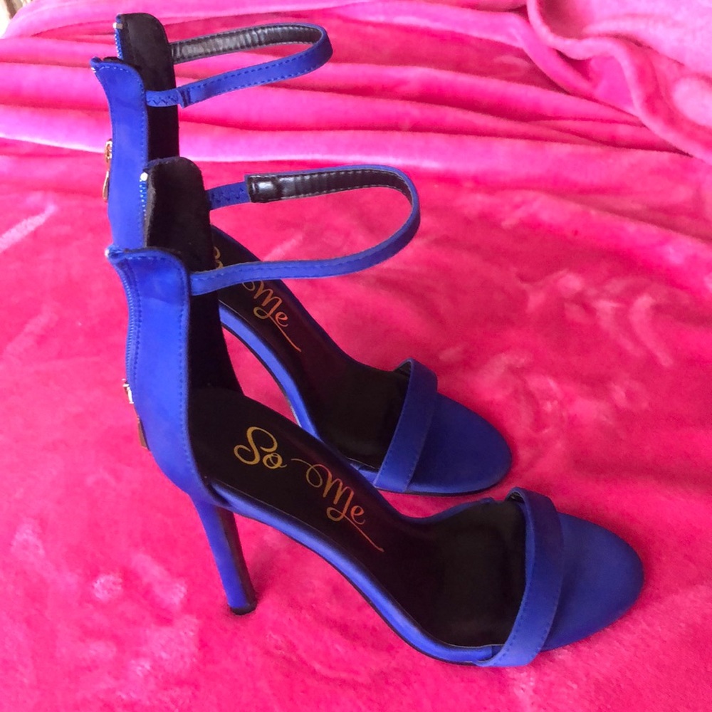 Blue heels!!
